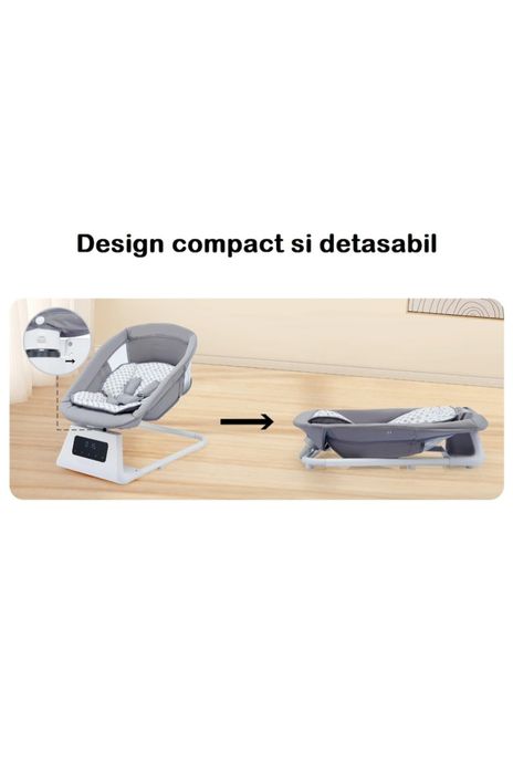 Leagan si Balansoar Electric Indiggo 3D Motion BabyHug