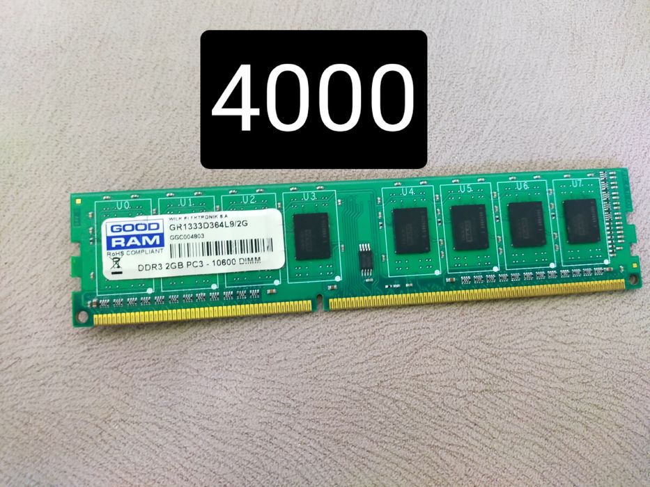 Озу ddr 3 и видеокарта GT 9500