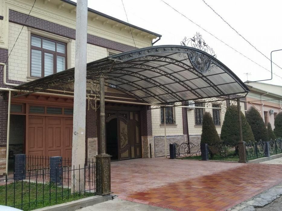 Навес для авто,Лексан,Ворота
