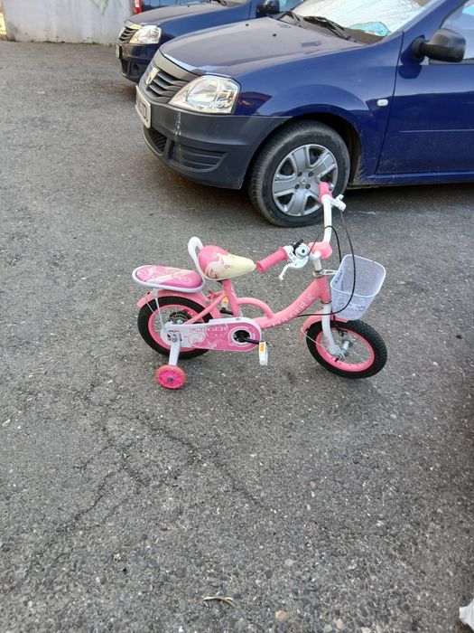 Bicicletă fete roz