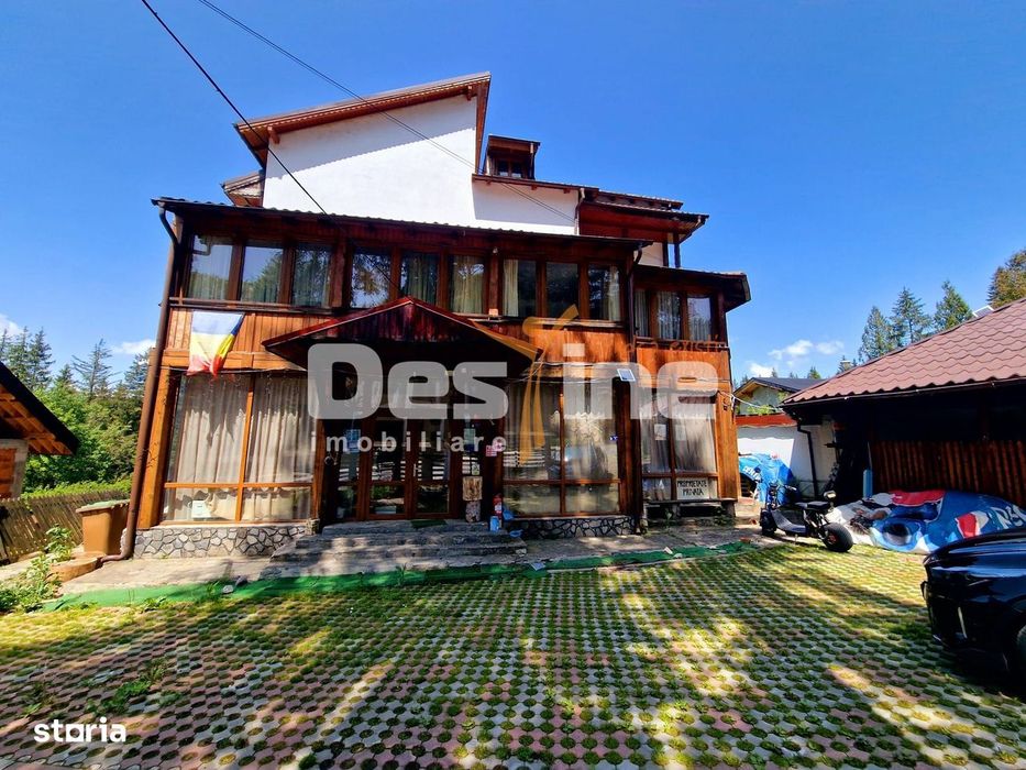 Pensiune de vânzare I Predeal | Teren 600 mp | 14 dormitoare I 12 bai