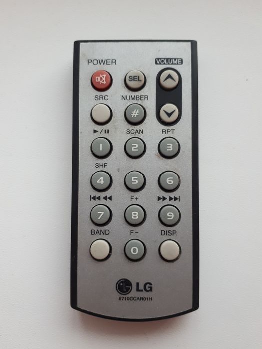Оригинальные пульты на магнитолы JVS, Sony, LG.