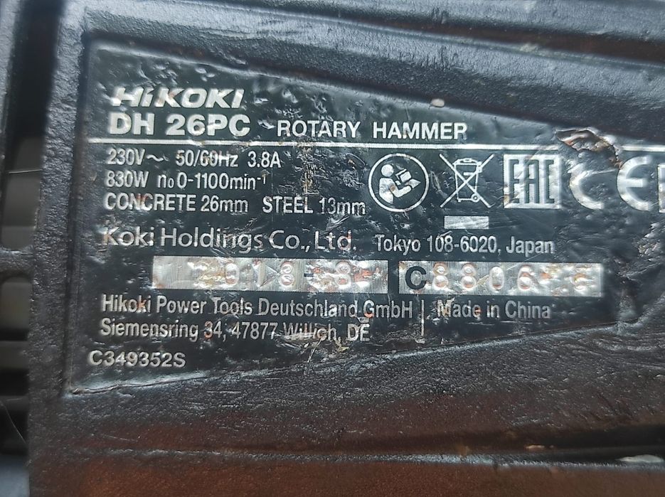 Rotopercutor  HKOKI  DH 26 PC