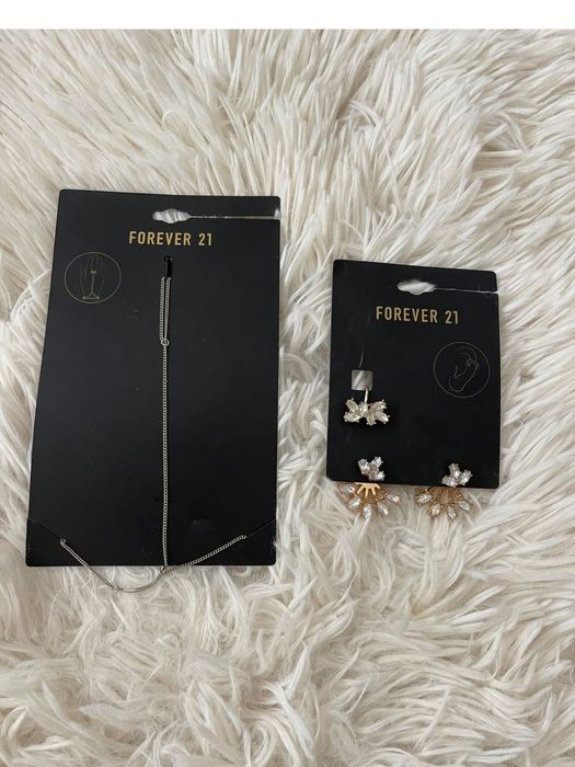 Swarovski Zara H&M Бижута Огърлица Гривна Обеци