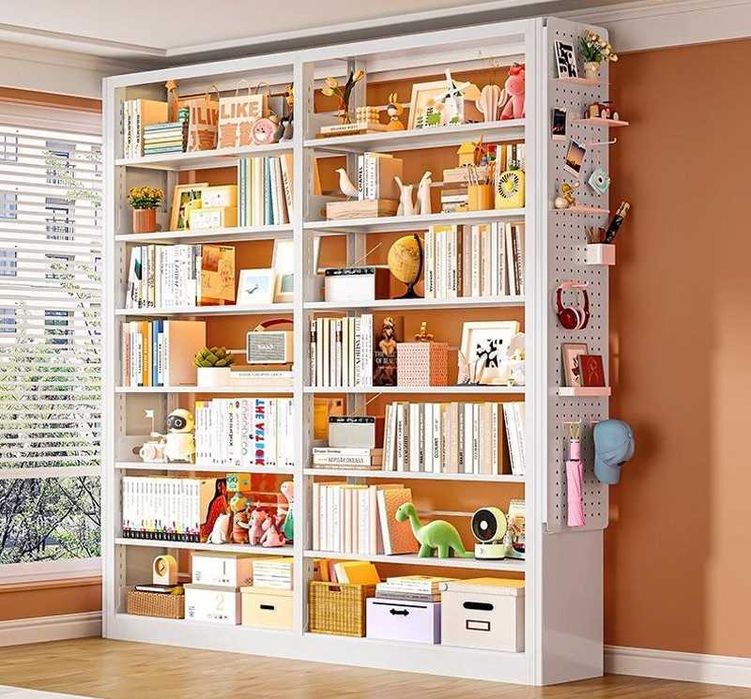 Uy uchun po‘lat kitob javoni / Po‘lat kitob tokchalari – shaxsiy kitob