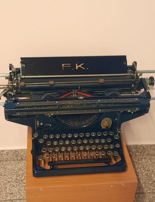 Mașină de scris F.K. 1928 impecabilă