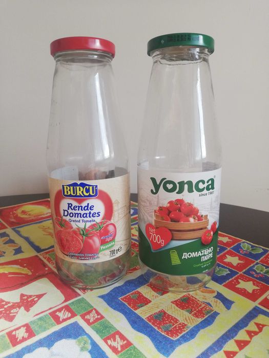 ШИШЕТА 700 ml стъклени.