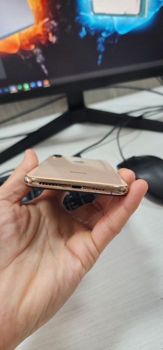 Iphone Xs Max Gold 64GB Bat 100% Ideal