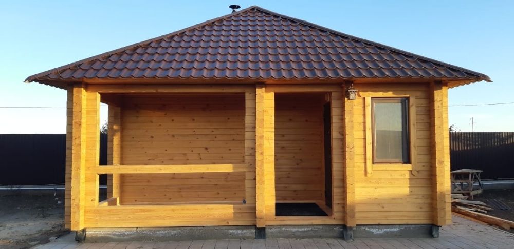 Баня из дерева, строим бани