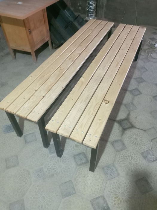 Скамейка без спинка