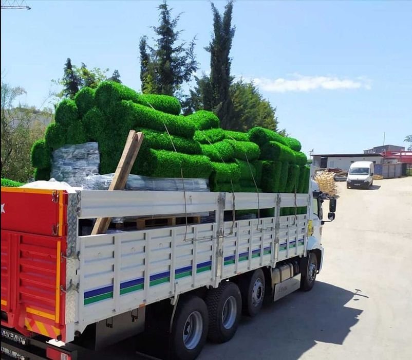 ОГРАДА! СУПЕР ЦЕНА! Оградна мрежа с декорация. GREEN GRASS.