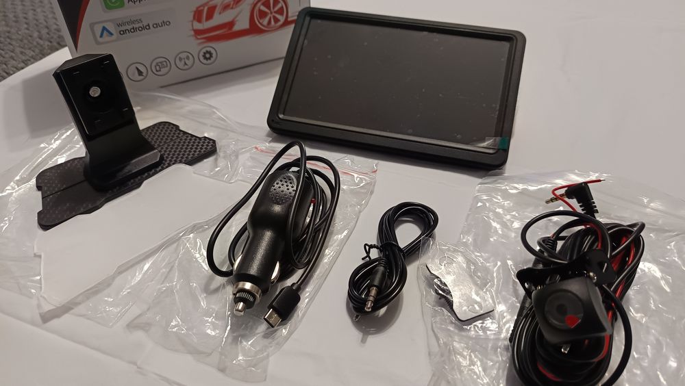 Преносим автомобилен мултимедиен плейър – CarPlay & Android Auto (7")