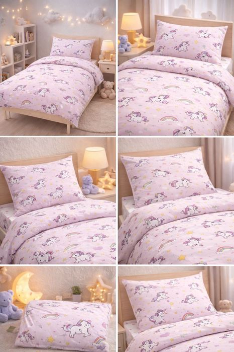 Детско памучно спално бельо