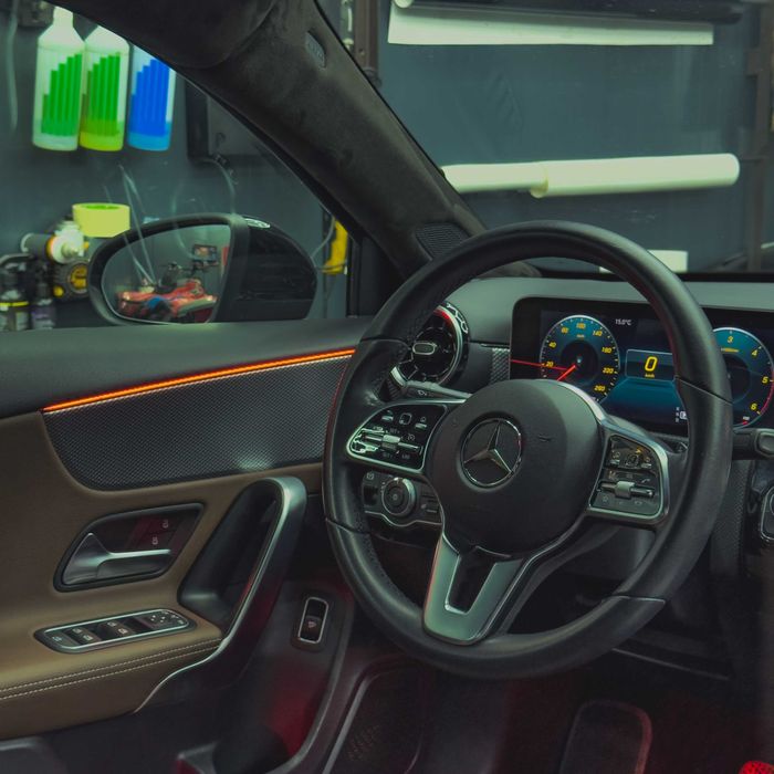 Kit ambientale Mercedes - Lumini Acrilice