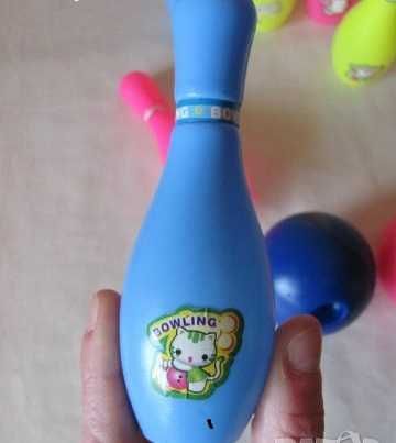 Мини кегли с две топки