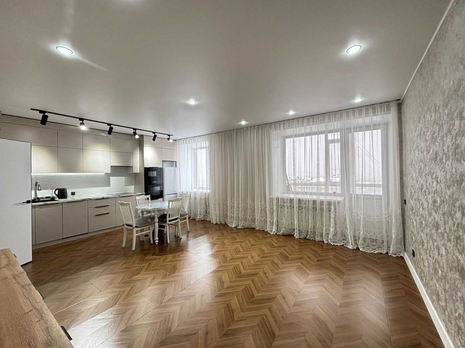 евро-3 комнатная квартира с ремонтом в новостройке