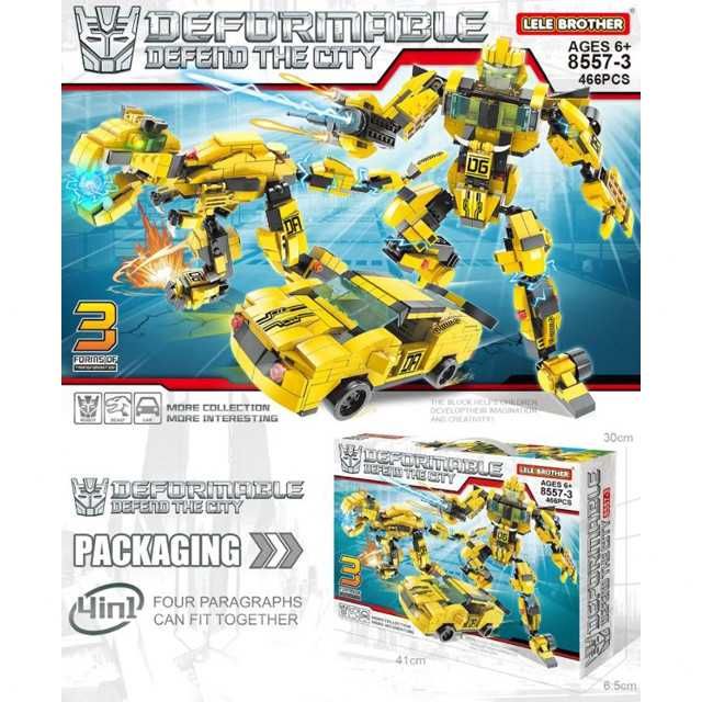 Голям детски конструктор Трансформърс