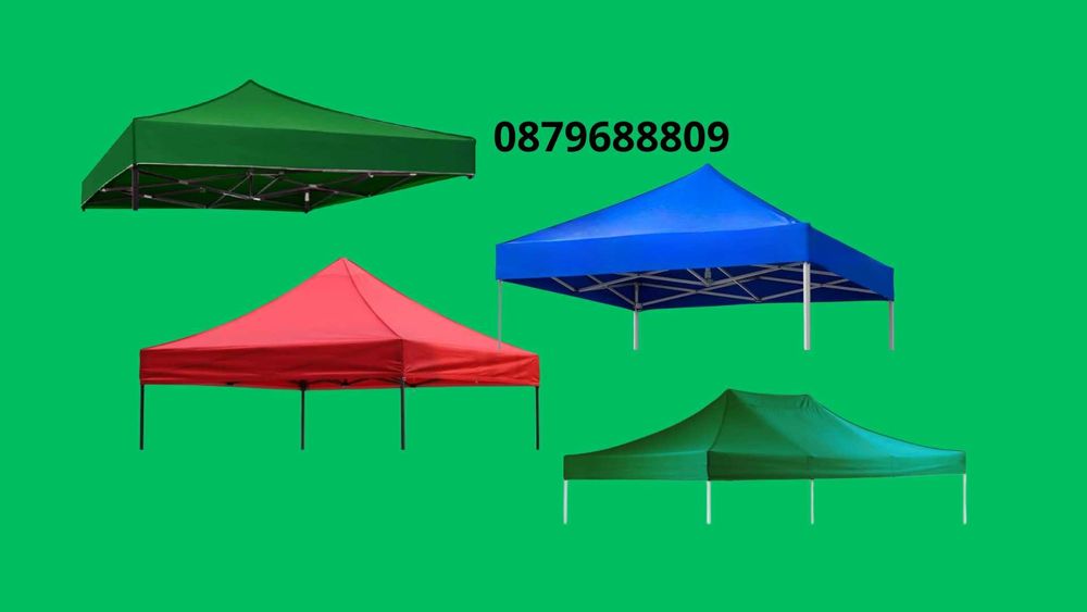 Покрив за шатра хармоника 3х3м 3х4,5м 3х6м покривало за шатри платнище