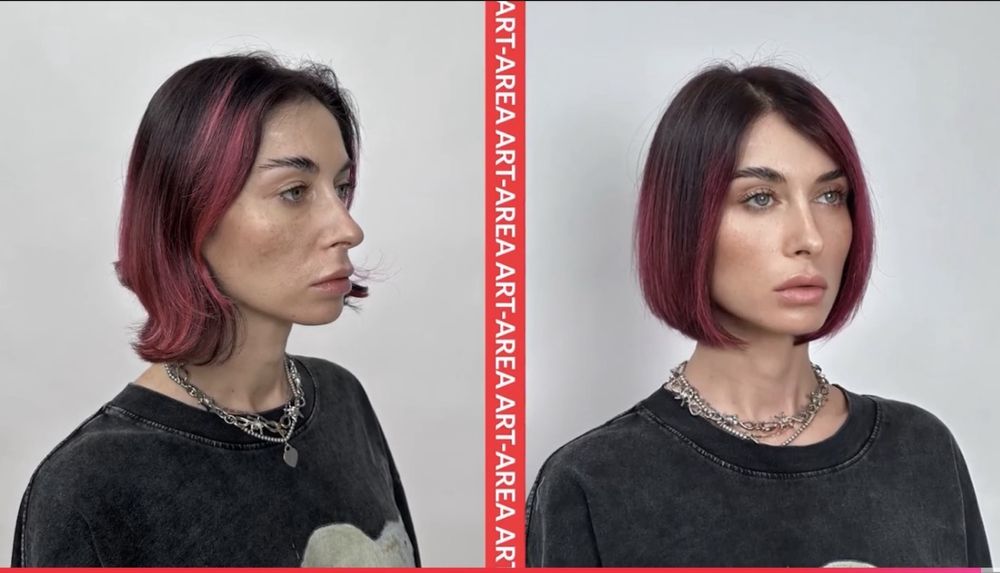 Модель на стрижку