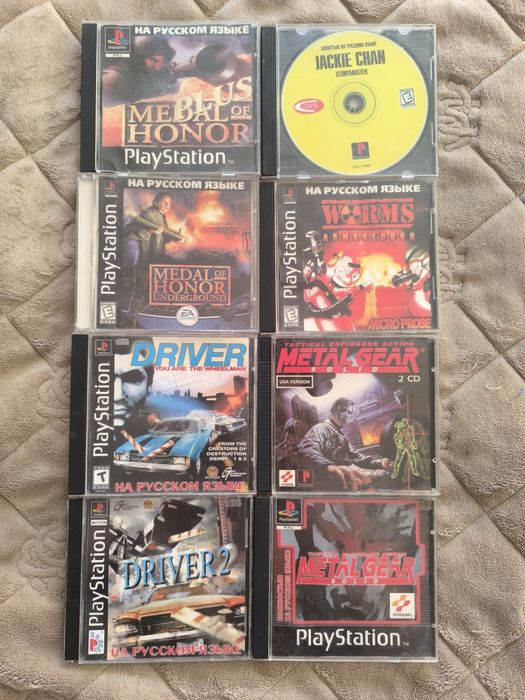 Игры диски оригинал PS1