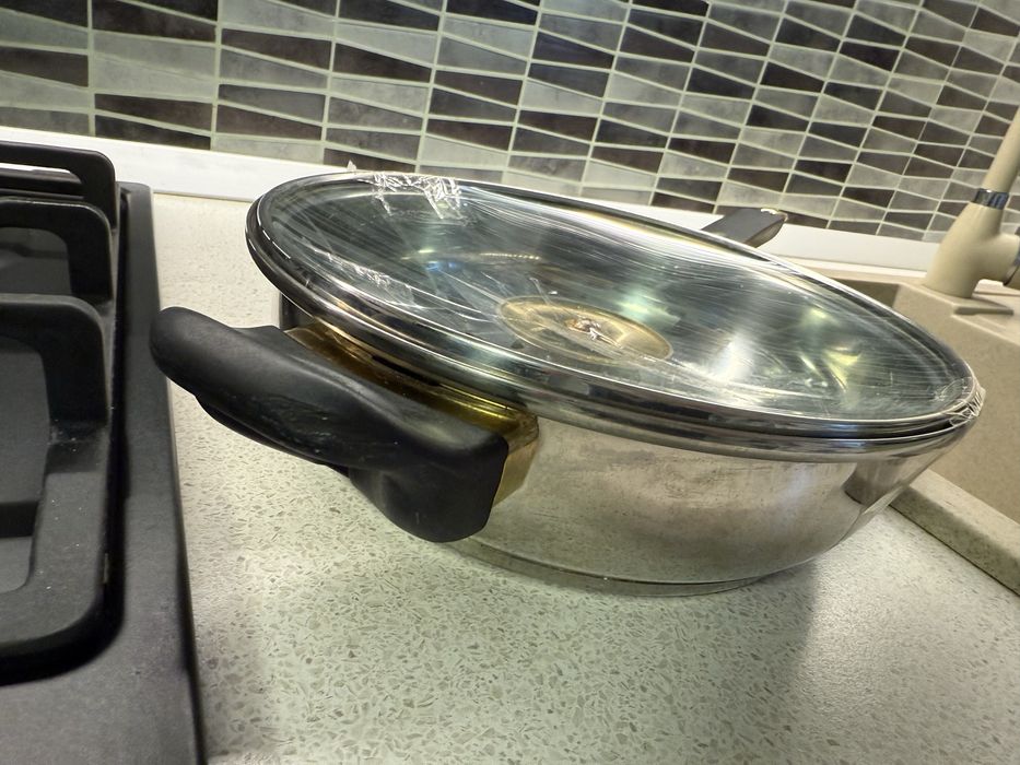 Oale Inox cu fund dublu
