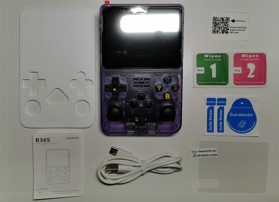 Consola Retro Portabila R36S Originala 64 GB / 128 GB