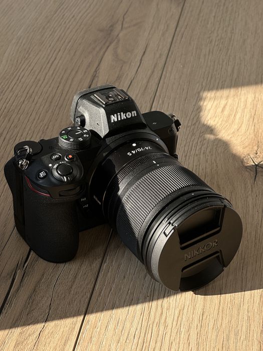Nikon z5, 24-70мм + 50мм.