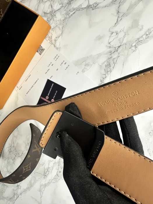 Vand Curea Louis Vuitton + Portofel Asortat