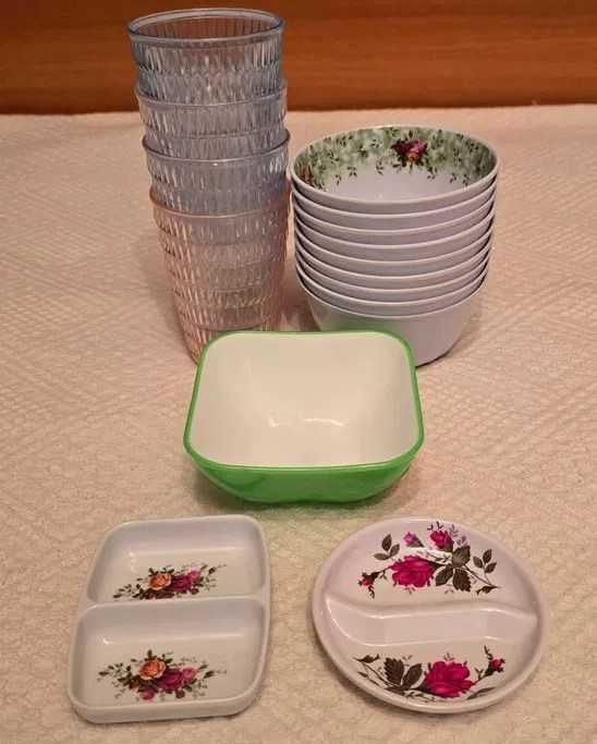 Castronele din sticlă, plastic și alte obiecte de uz casnic