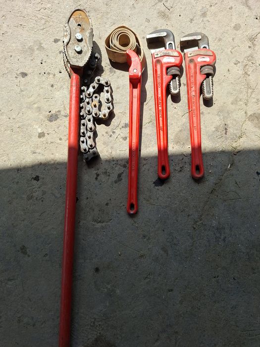 Vind cleste cu lant Unior , mops Ridgid, cu banda Ridgid , noi