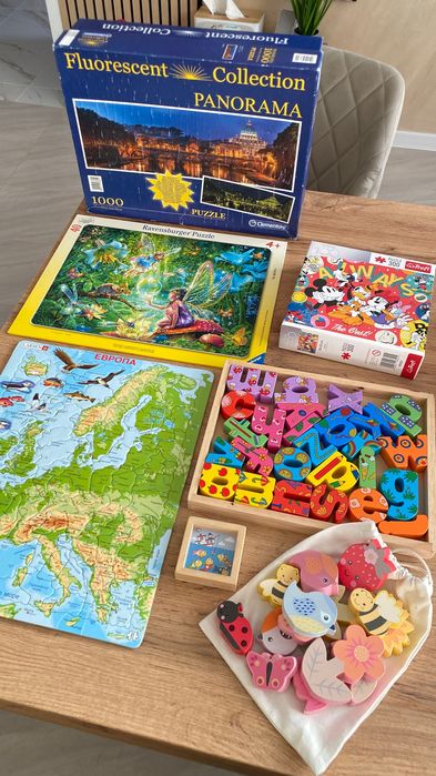 Образователни играчки, пъзел