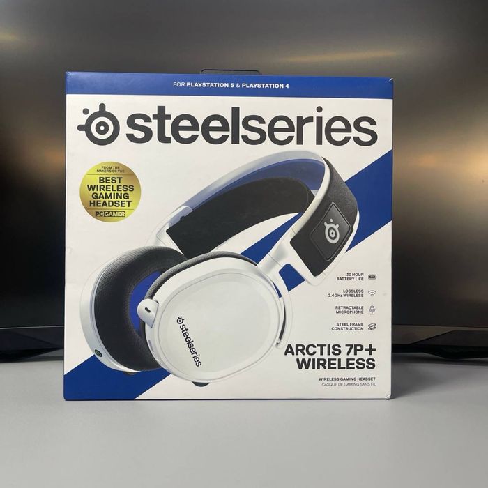 Беспроводные наушники Steelseries 7P + Wireless
