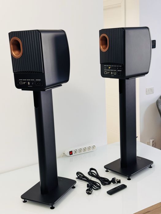 Subwoofer KEF KC62 Carbon Black-Impecabil,ca NOU, 1000W RMS,clasa D