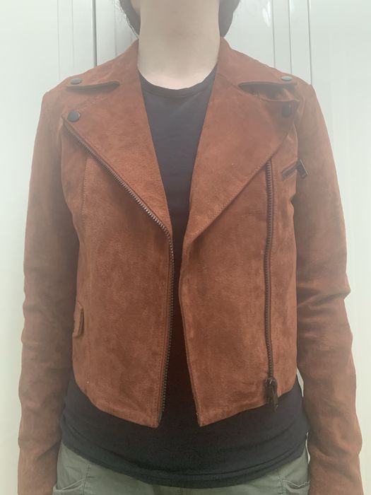 Куртка замшевая, размер S