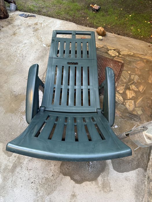 Vand scaun de plaja, material plastic