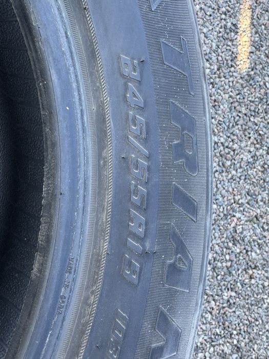 Шины летние 245/55/19