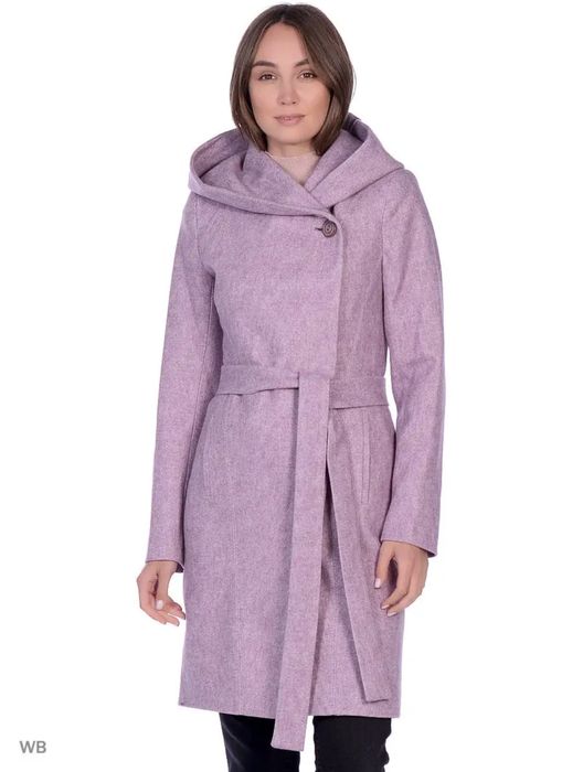 Пальто женское с капюшоном