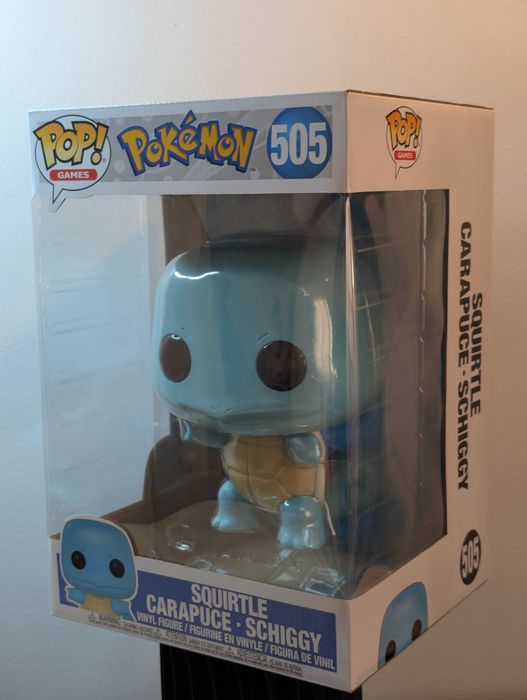 Funko Pop Pokemon Squirtle #505 25cm - Jumbo