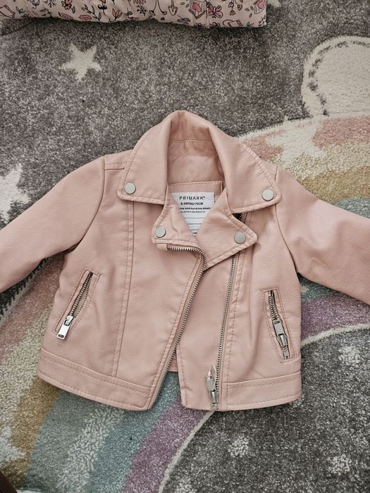Кожено яке за момиче