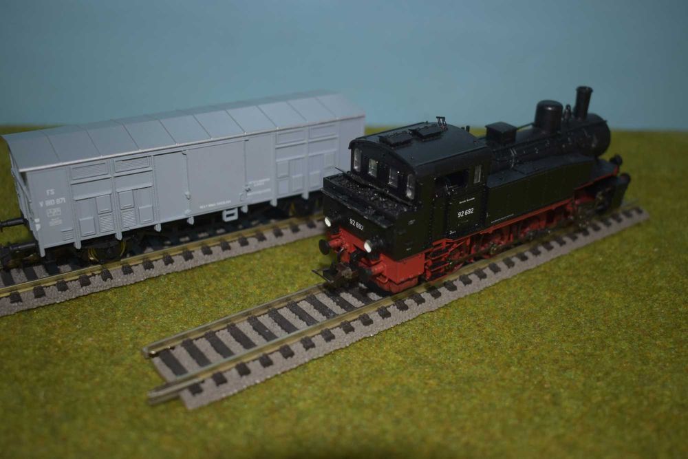 Trenulet,locomotiva cu abur BR92 scara ho