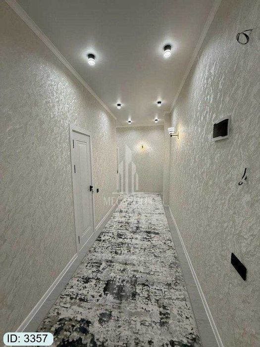 sharq 1 tarafda 3 xona tayyor kvartira sotiladi №3357