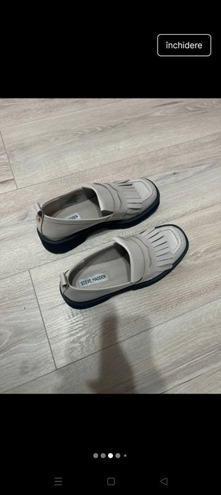 Mocasini piele Steve Madden 38