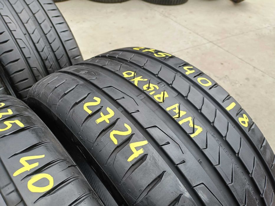 Set 4 anvelope vara 245 45 18 cu 275 40 18 Continental PremiumContact 7 dot 2724