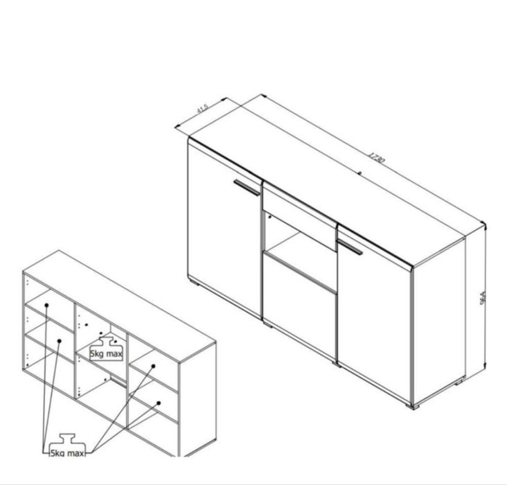 Vand comoda living trentino stare ca noua