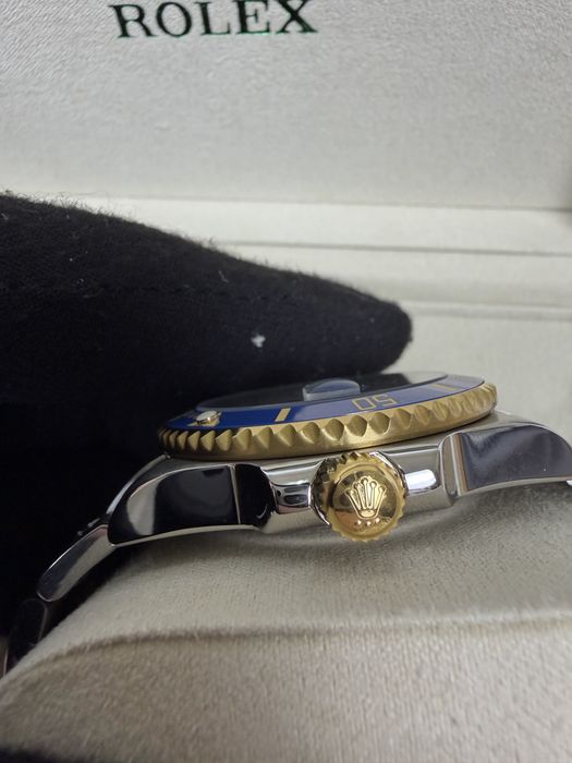 Rolex Submariner Two-tone Yellow Gold Blue Dial