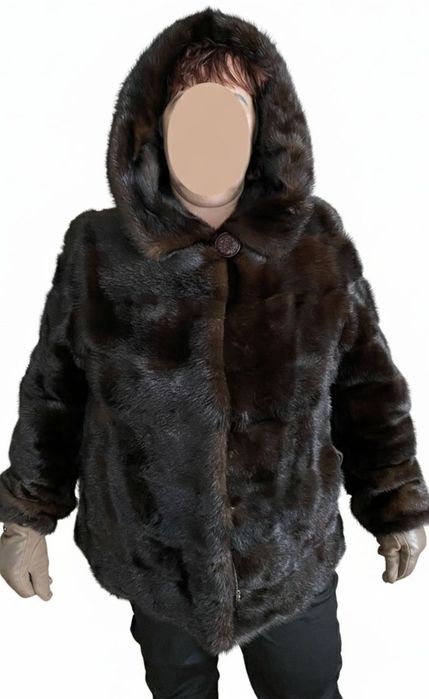 Шуба норковая 54-56р