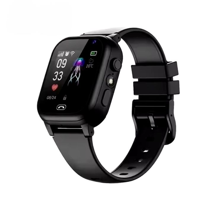 Smartwatch copii. SIM 4G. Localizare GPS. Foto. Apel/Mesaje/Chat.Negru