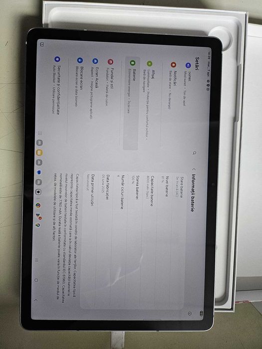 Tableta Samsung Galaxy Tab S10 Lite, 10.9",6GB RAM,128GB, Wifi