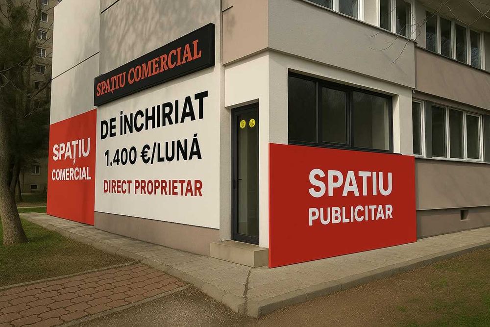 Spatiu comercial stradal – Valea Argesului nr. 4 - Metrou – Sector 6