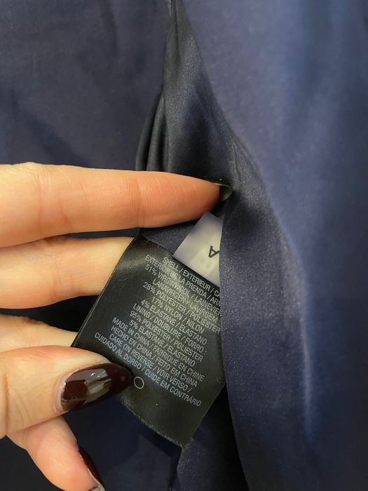 Sacou albastru dama Elie TAHARI, 51% lână, mărime IT 44